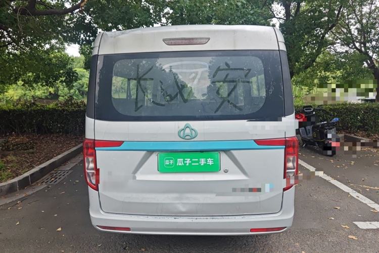 Used CHANGAN KUAYUE Xing V5 EV 2021 Luxury 6-Seater Passenger Bus with Lingdian System Rear