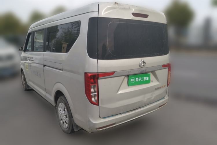 Used CHANGAN KUAYUE Xing V5 EV 2021 Luxury 7-Seater Passenger Van with Lingdian System Rear Left 45 Deg