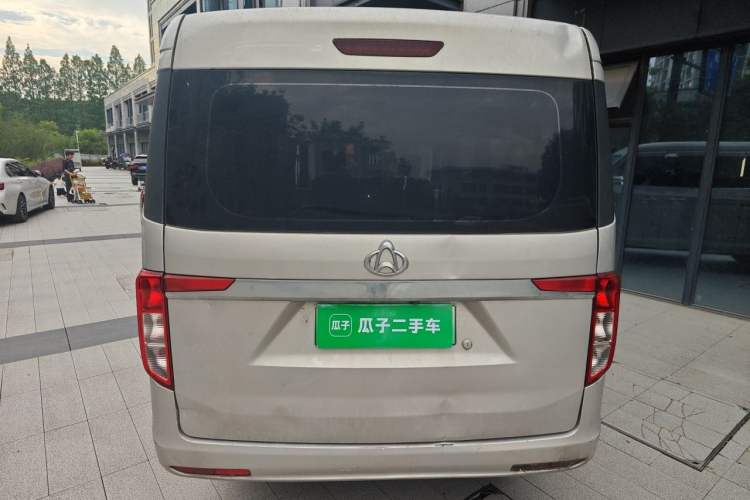 Used CHANGAN KUAYUE Xing V5 EV 2021 Luxury 7-Seater Passenger Van with Lingdian System Rear