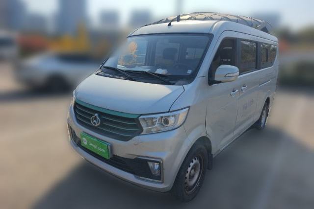 Used CHANGAN KUAYUE Xing V5 EV 2021 Luxury 6-Seater Passenger Bus with Lingdian System