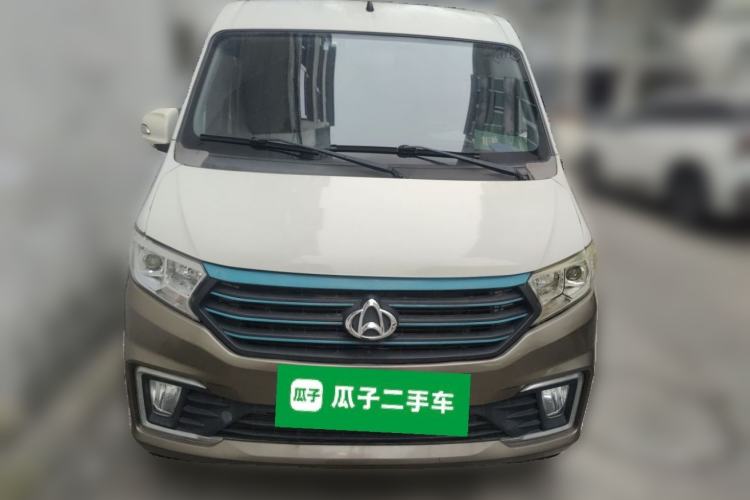 Used CHANGAN KUAYUE Xing V5 EV 2021 Luxury 6-Seater Passenger Bus with Lingdian System Front