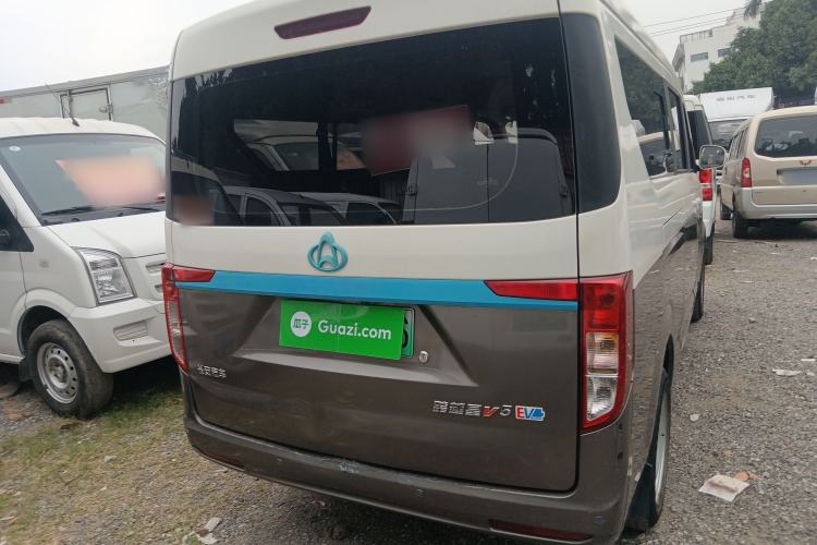 Used CHANGAN KUAYUE Xing V5 EV 2021 Luxury 6-Seater Passenger Bus with Lingdian System Rear