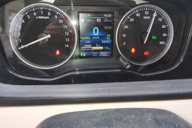 Used CHANGAN KUAYUE Xing V7 EV 2023 250km Double-Door Standard Version 2 Seats Odometer Close Up
