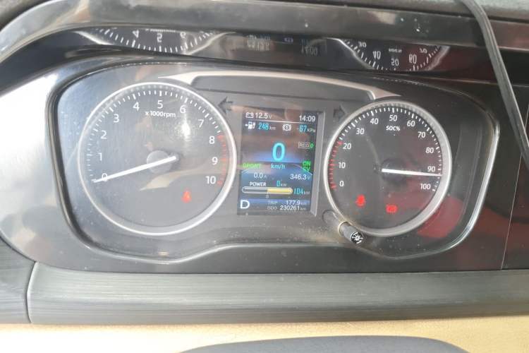 Used CHANGAN KUAYUE Xing V7 EV 2022 Standard Model 240 km Instrument Cluster