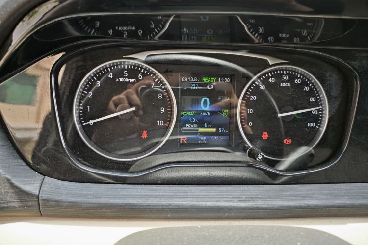 Used CHANGAN KUAYUE Xing V7 EV 2023 250km Dual-Door Smart Enjoyment Version 2 Seats Instrument Cluster
