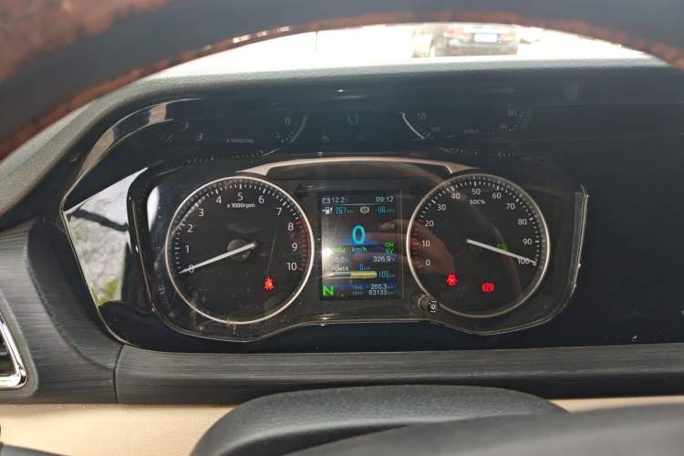 Used CHANGAN KUAYUE Xing V7 EV 2023 250km Dual-Door Smart Enjoyment Version 2 Seats Instrument Cluster