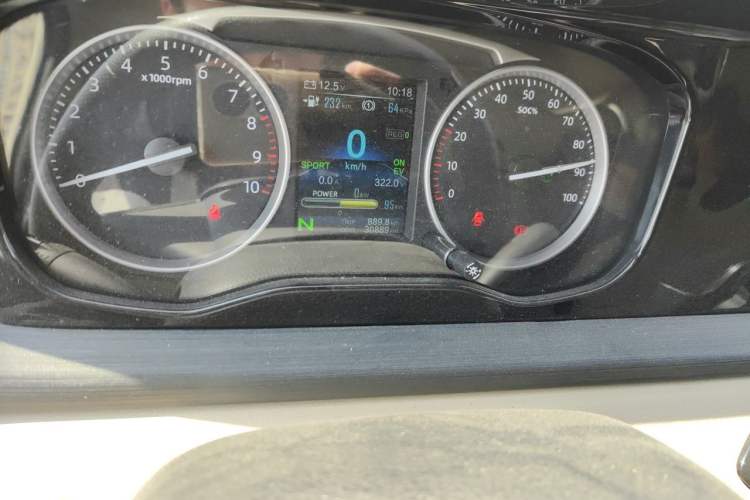 Used CHANGAN KUAYUE Xing V7 EV 2023 250km Dual-Door Smart Enjoyment Version 2 Seats Odometer Close Up