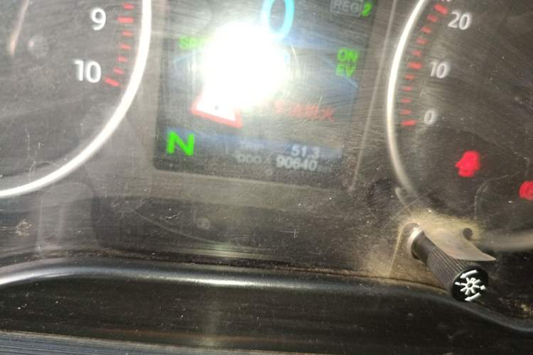 Used CHANGAN KUAYUE Xing V7 EV 2023 250km Dual-Door Smart Enjoyment Version 2 Seats Odometer Close Up