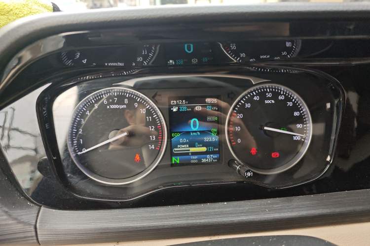Used CHANGAN KUAYUE Xing V7 EV 2024 316 km Luxury Dual-Door Version 6 Seats Instrument Cluster