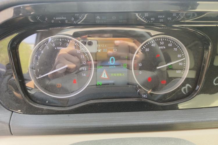 Used CHANGAN KUAYUE Xing V7 EV 2024 316 km Luxury Dual-Door 9-Seater Instrument Cluster