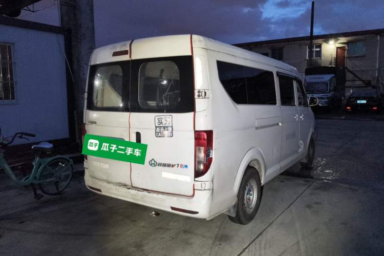 Used CHANGAN KUAYUE Xing V7 EV 2024 251 km Luxury Dual-Door Version 6 Seats Rear Right 45 Deg