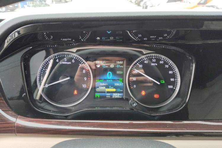 Used CHANGAN KUAYUE Xing V7 EV 2025 Model, 285 km, Smart Enjoyment Version, 6-seater, Ningde 2C, 41.86 kWh Instrument Cluster