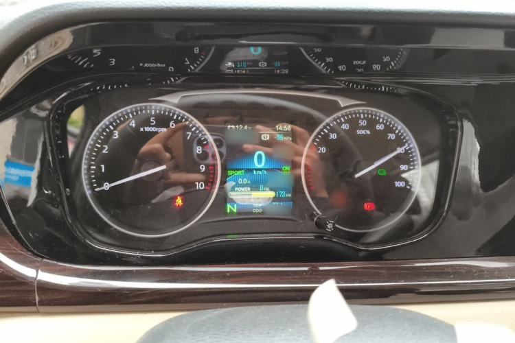 Used CHANGAN KUAYUE Xing V7 EV 2025 Model, 285 km, Luxury Version, 6-seater, Ningde 2C, 41.86 kWh Instrument Cluster