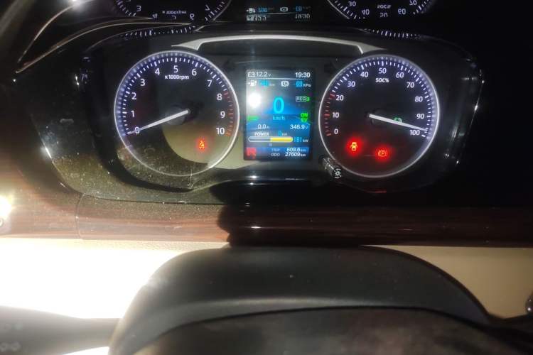 Used CHANGAN KUAYUE Xing V7 EV 2025 Model, 285 km, Smart Enjoyment Version, 6-seater, Ningde 2C, 41.86 kWh Odometer Close Up