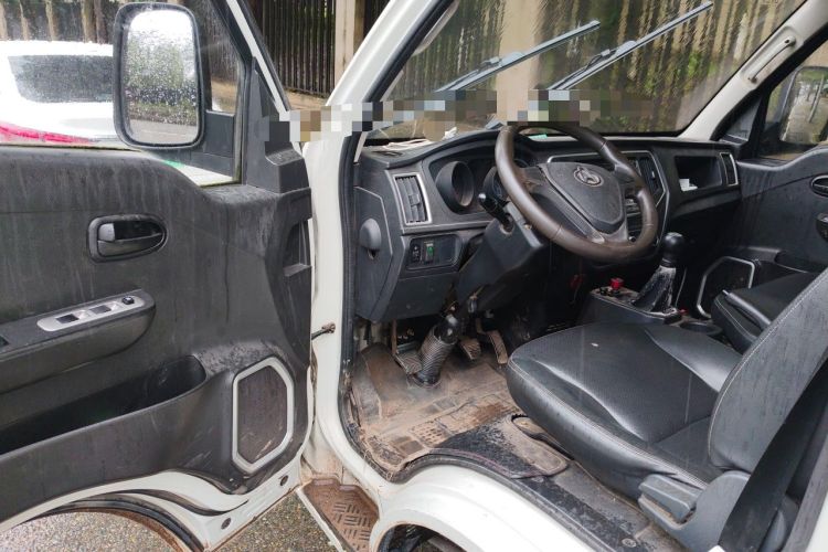 Used CHANGAN KUAYUE Zhe D5 2021 1.6L Standard Edition Single-Row Crew Cab with Dual Rear Wheels 3400mm Cargo Bed DAM16KL Driver Seat