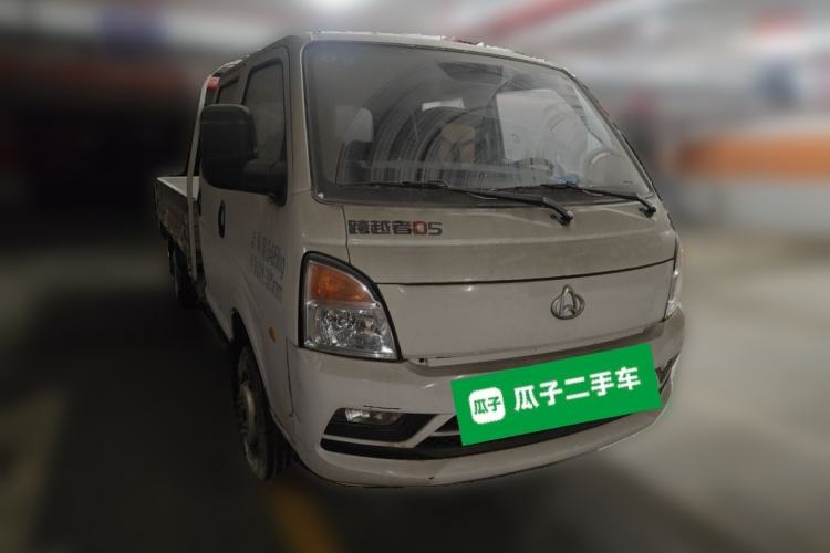 Used CHANGAN KUAYUE Zhe D5 2021 1.6L Standard Edition Double-Cab Flatbed with Dual Rear Wheels 3050mm Cargo Bed DAM16KL Front Right 45 Deg