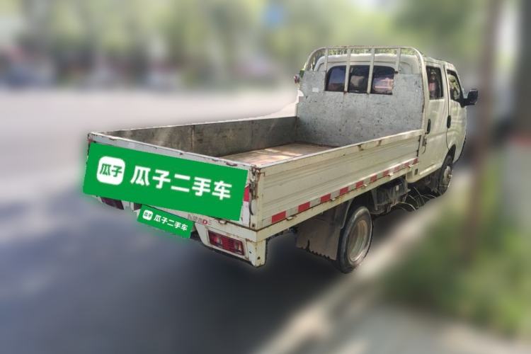 Used CHANGAN KUAYUE Zhe D5 2021 1.6L Comfort Edition Double-Cab Flatbed with Dual Rear Wheels 3050mm Cargo Bed DAM16KL Rear Right 45 Deg