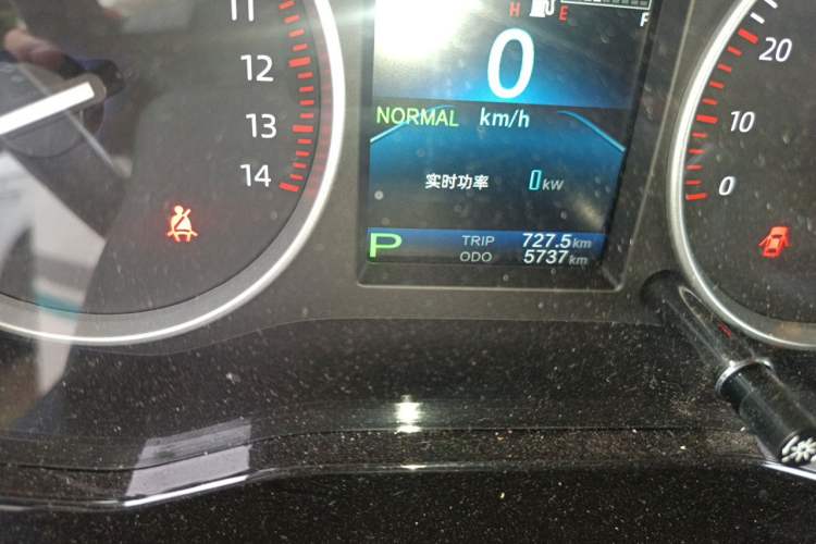 Used CHANGAN KUAYUE Zhe D5 EV  Odometer Close Up