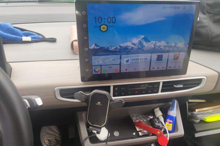 Used CHANGAN KUAYUE Starlight EV 2025 Model 3-Passenger Van, 350 km, Luxury Edition Audio And AC Panel