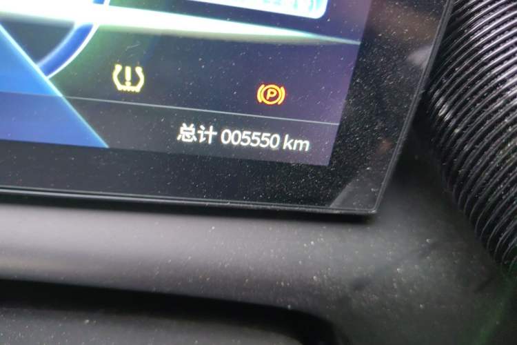 Used CHANGAN KUAYUE Starlight EV 2025 Model 300 km Fast-Charging Comfort Edition—Van Odometer Close Up