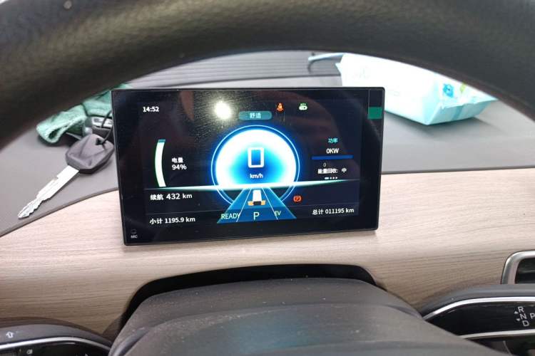 Used CHANGAN KUAYUE Starlight EV 2026 Model 7-Passenger Passenger Vehicle—470km Luxury Version Instrument Cluster