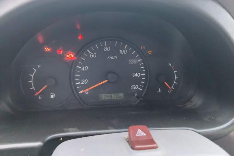 Used CHANGAN KUAYUE V3 2017 1.2L Box-Type Truck DK12-10 Odometer Close Up