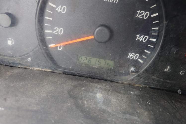 Used CHANGAN KUAYUE V3 2016 1.2L Passenger Vehicle DK12-10 Odometer Close Up