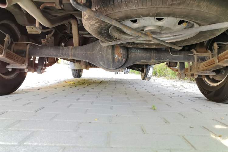Used CHANGAN KUAYUE V3 2017 1.2L Box-Type Truck DK12-10 Chassis Rear