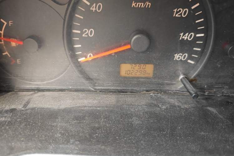 Used CHANGAN KUAYUE V3 2017 1.2L Box-Type Truck DK12-10 Odometer Close Up