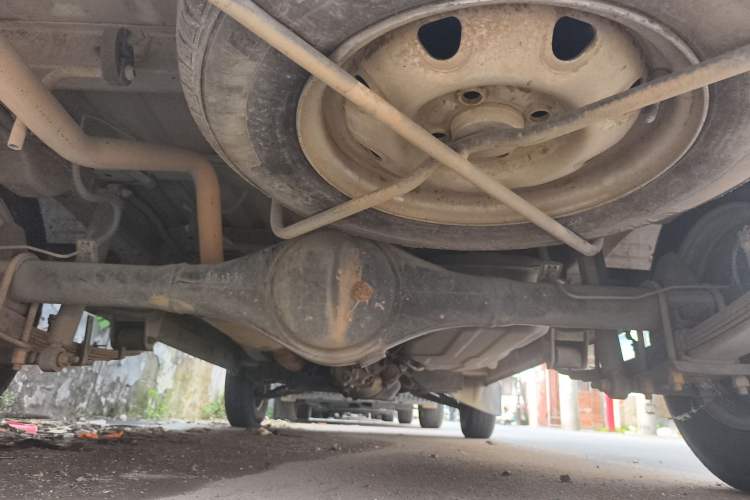 Used CHANGAN KUAYUE V3 2017 1.2L Box-Type Truck DK12-10 Chassis Rear
