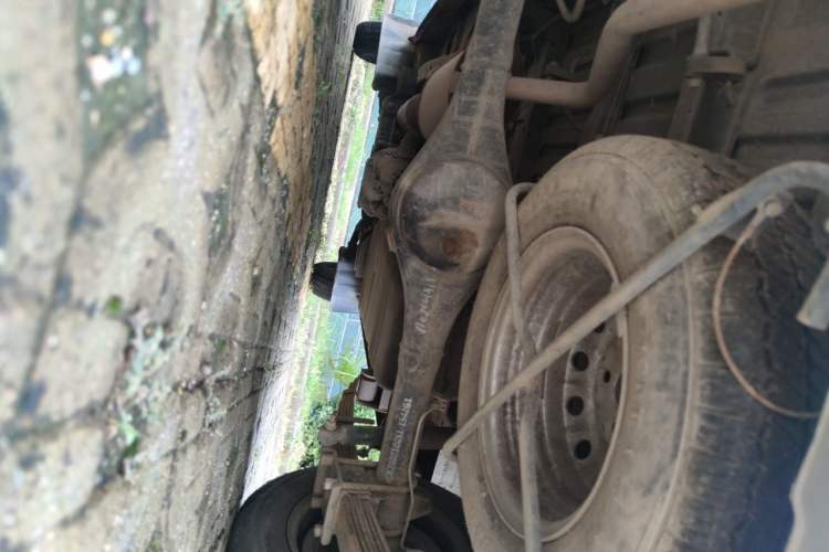 Used CHANGAN KUAYUE V3 2017 1.2L Box-Type Truck DK12-10 Chassis Rear