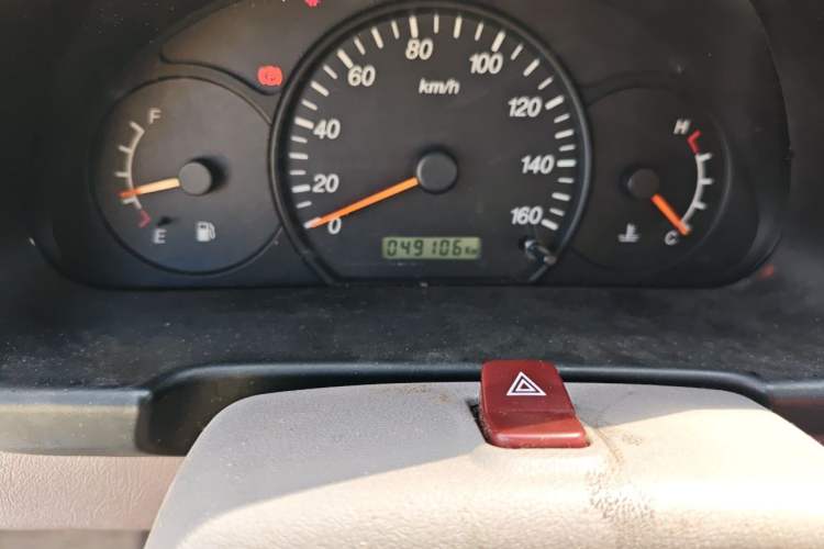Used CHANGAN KUAYUE V3 2017 1.2L Box-Type Truck DK12-10 Odometer Close Up