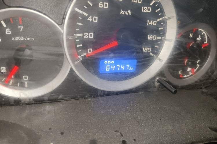 Used CHANGAN KUAYUE V3 2017 1.2L Passenger Vehicle DK12-10 Odometer Close Up