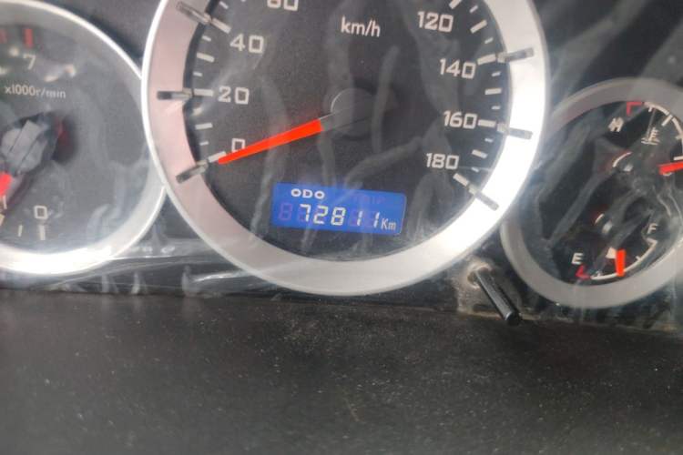 Used CHANGAN KUAYUE V3 2017 1.2L Box-Type Truck DK12-10 Odometer Close Up