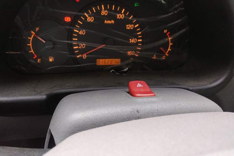 Used CHANGAN KUAYUE V3 2017 1.2L Box-Type Truck DK12-10 Odometer Close Up