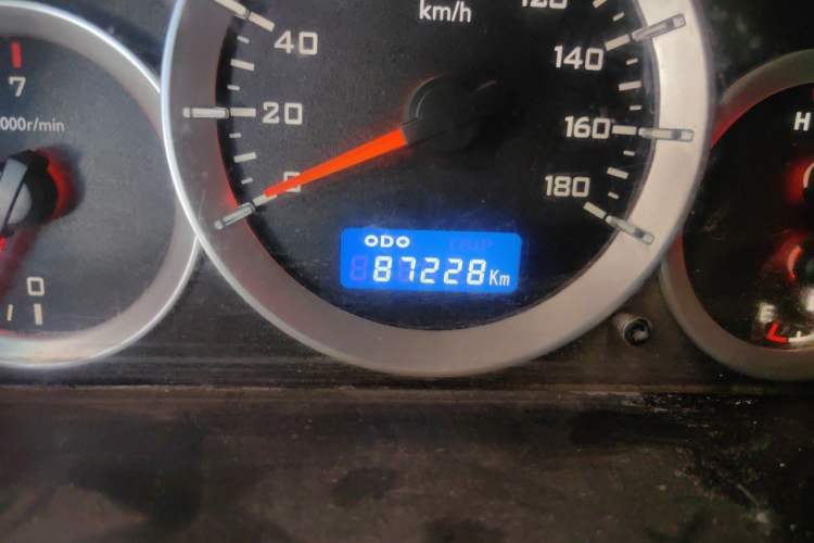 Used CHANGAN KUAYUE V3 2017 1.2L Box-Type Truck DK12-10 Odometer Close Up