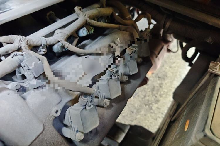 Used CHANGAN KUAYUE V3 2021 1.2L Standard Edition Van 2-Seater Model DK12C Engine Bay