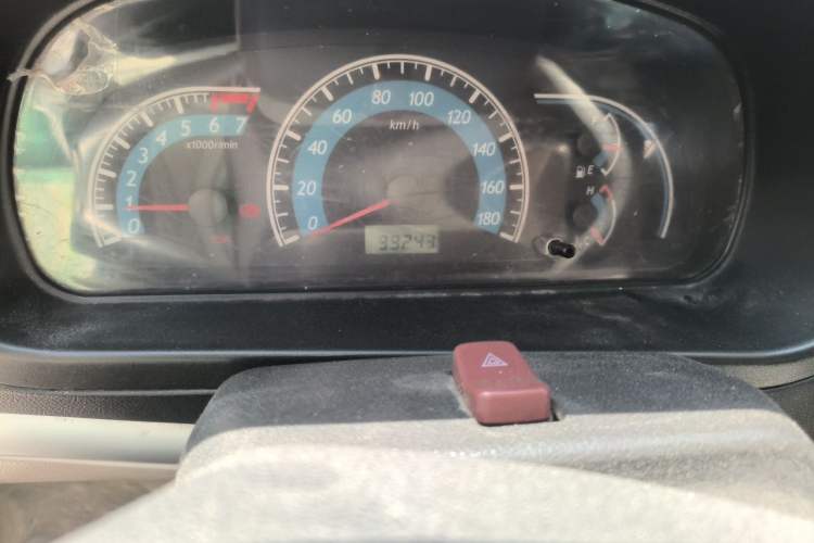 Used CHANGAN KUAYUE V5 2013 1.2L Standard Model DK12 Odometer Close Up