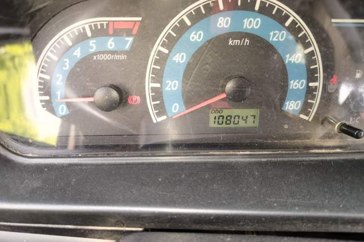 Used CHANGAN KUAYUE V5 2013 1.5L Standard Version DAM15R Odometer Close Up