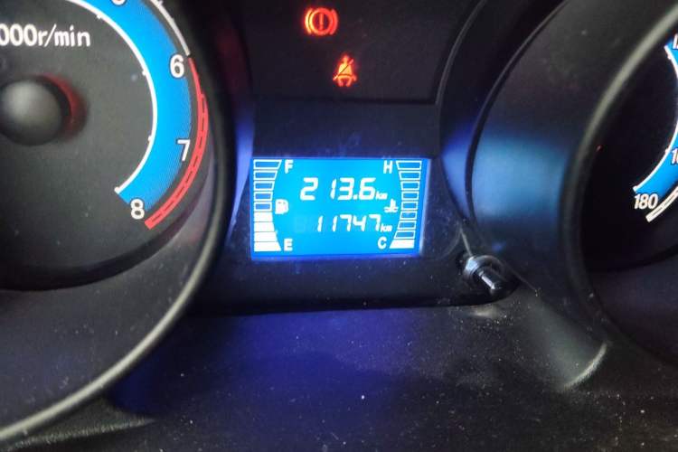 Used CHANGAN KUAYUE Xinbao T3 2018 1.2L Standard Single-Row Single Rear Wheel Extended Cargo Bed – LJ469Q-AEB Odometer Close Up