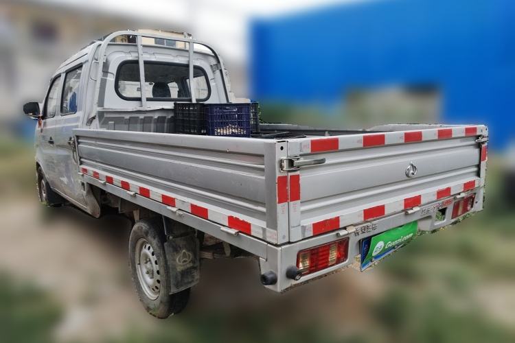 Used CHANGAN KUAYUE Xinbao T3 2022 1.6L Luxury Cargo Truck Double Cab with Single Rear Wheel 3250 mm Wheelbase 2.52-Meter Design DAM16KR Rear Left 45 Deg