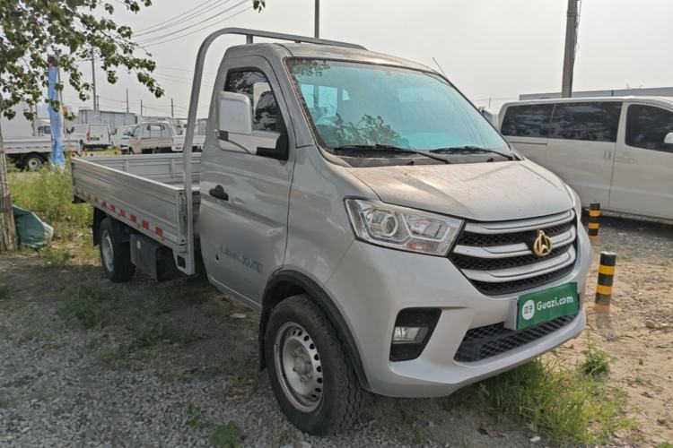 Used CHANGAN KUAYUE Xinbao T5 2022 1.6L Flagship Cargo Truck Single Cab Single Rear Wheel 3400 mm Wheelbase 3.3-Meter Length DAM16KR Front Right 45 Deg