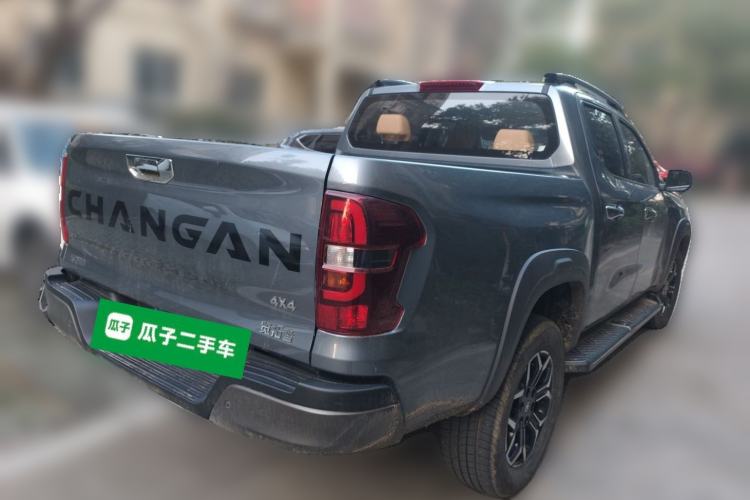 Used CHANGAN Lantop 2023 Business Edition 2.0T Automatic All-Wheel Drive Gasoline Elite Model with Extended Cabin Rear Right 45 Deg