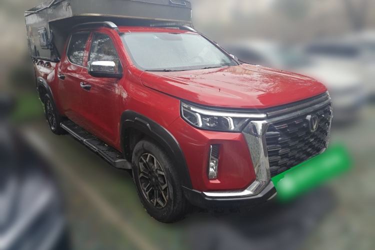 Used CHANGAN Lantop 2023 Business Edition 2.0T Automatic All-Wheel Drive Gasoline Elite Model with Extended Cabin Front Right 45 Deg