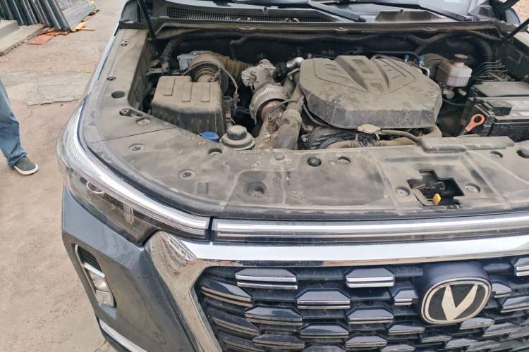 Used CHANGAN Lantop 2023 2.0T Manual 4x4 Diesel Flagship Long-Box Version Engine Bay Right