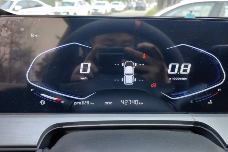Used CHANGAN Lantop 2023 2.0T Manual 4x4 Diesel Elite Long-Box Version Instrument Cluster