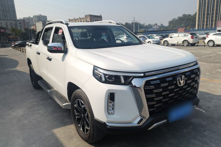 Used CHANGAN Lantop 2023 2.0T Manual 4x4 Diesel Flagship Long-Box Version Front Right 45 Deg