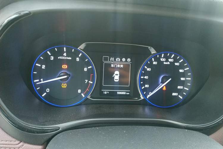 Used CHANGAN Lingxuan 2017 1.6L Manual Elite Model Instrument Cluster