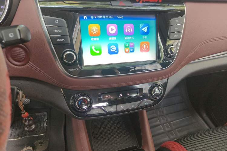 Used CHANGAN Lingxuan 2017 1.6L Manual Happiness Edition Audio And AC Panel