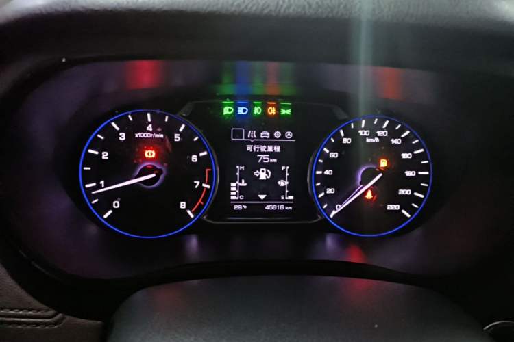 Used CHANGAN Lingxuan 2017 1.6L Manual Elite Model Instrument Cluster